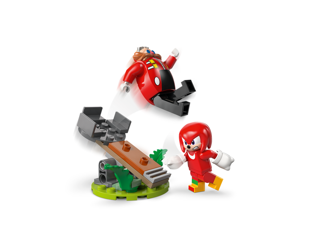 LEGO® Knuckles vs. Dr. Eggman Egg Crusher Mech 77005