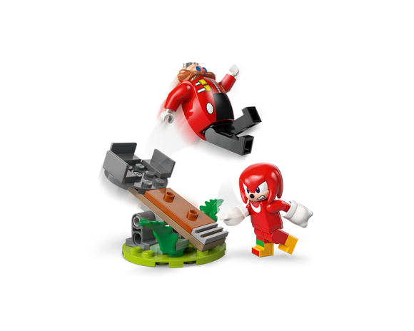 LEGO® Knuckles vs. Dr. Eggman Egg Crusher Mech 77005