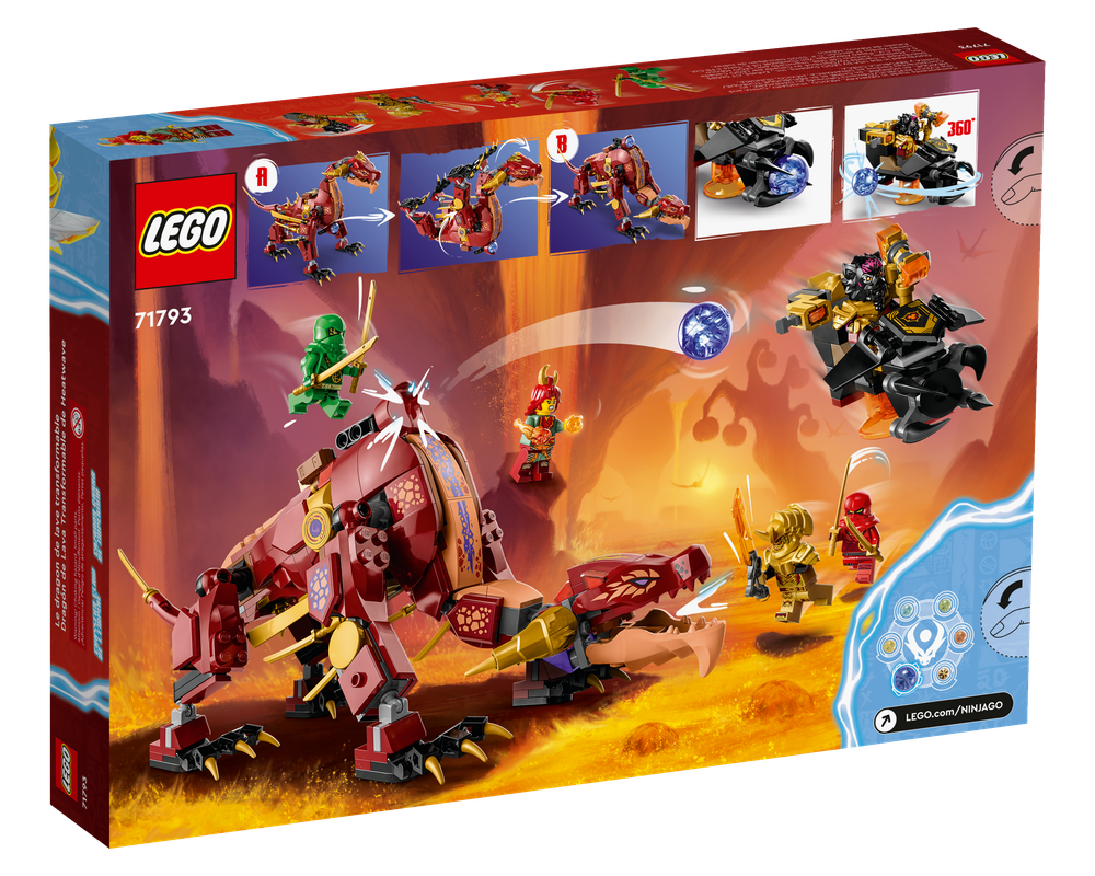LEGO® Heatwave Transforming Lava Dragon 71793