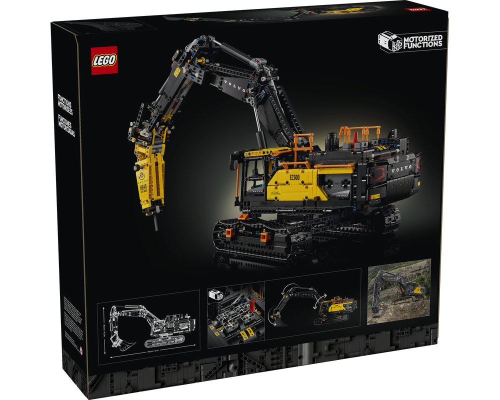 LEGO® Volvo EC500 Hybrid Excavator 42215
