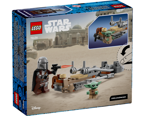 LEGO® The Mandalorian & Grogu's Speeder Bike™ 75436