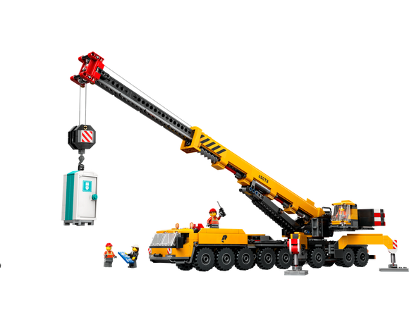 LEGO®  Yellow Mobile Construction Crane 60409