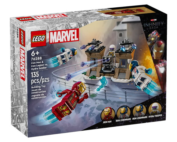 LEGO® Iron Man & Iron Legion vs. Hydra Soldier 76288