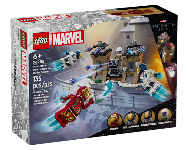 LEGO® Iron Man & Iron Legion vs. Hydra Soldier 76288