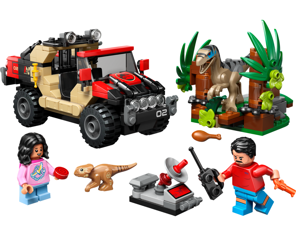 LEGO® Raptor Off-Road Escape 76972 I'm Rick James Bricks