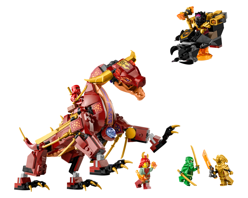 LEGO® Heatwave Transforming Lava Dragon 71793 - 0