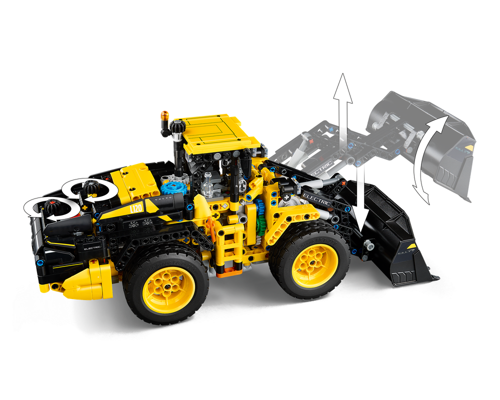 Lego Toys Volvo Excavator Lego Technic 42053 Volvo Ew160e Review