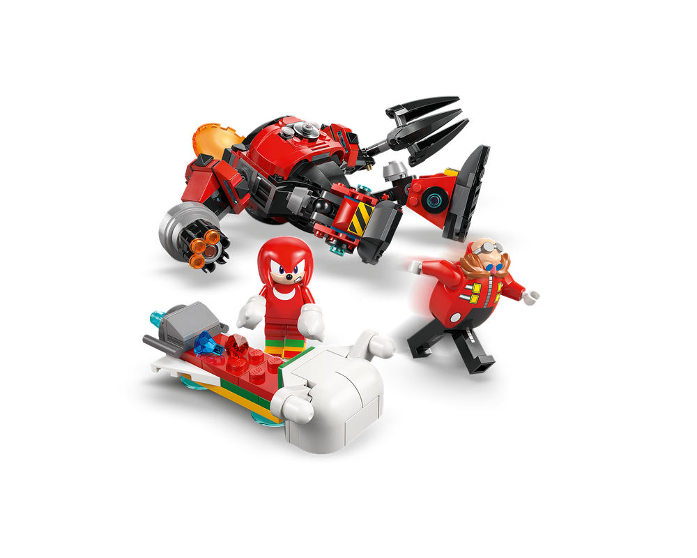 LEGO® Knuckles vs. Dr. Eggman Egg Crusher Mech 77005