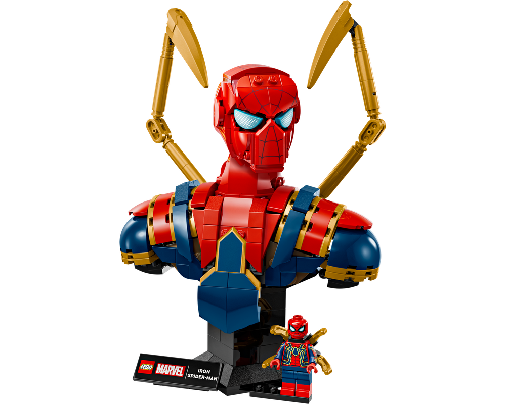 LEGO® Iron Spider-Man Bust 76326 - 0
