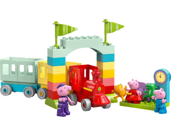 LEGO® DUPLO® Train Ride with Grandpa Pig 10466