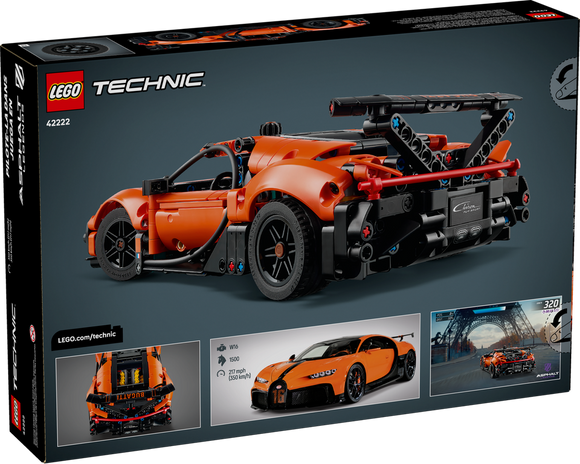 LEGO® Bugatti Chiron Pur Sport Hypercar 42222