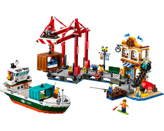 LEGO® Seaside Harbor with Cargo Ship 60422