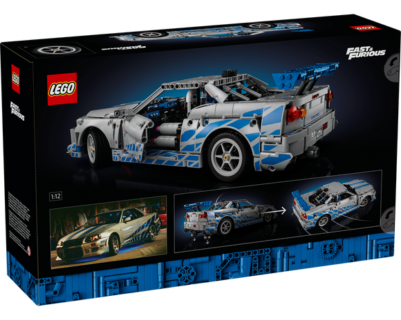 LEGO® 2 Fast 2 Furious Nissan Skyline GT-R (R34) Car 42210