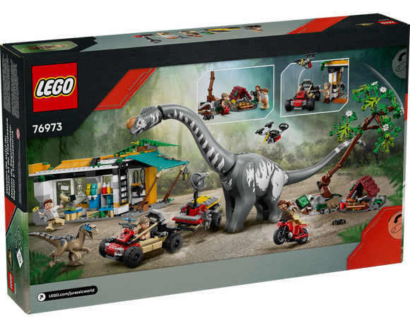 LEGO® Raptor & Titanosaurus Tracking Mission 76973