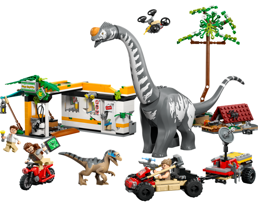 LEGO® Raptor Titanosaurus Tracking Mission 76973 I'm Rick