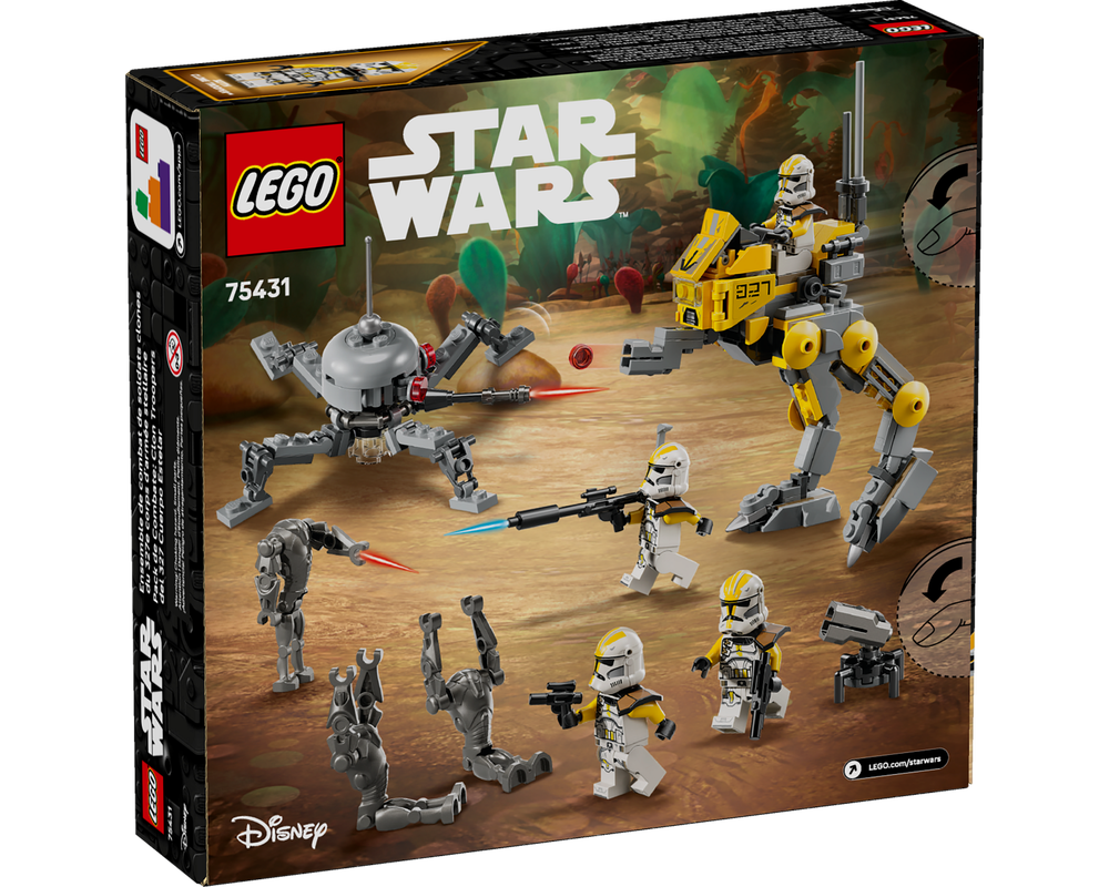 LEGO® 327th Star Corps Clone Troopers™ Battle Pack 75431