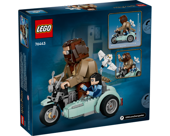 LEGO® Hagrid™ & Harry's Motorcycle Ride 76443