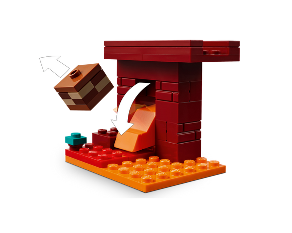 LEGO® The Nether Lava Battle 21266