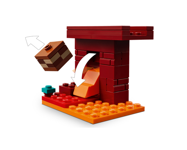 LEGO® The Nether Lava Battle 21266