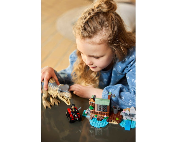 LEGO® T. rex River Escape 76975