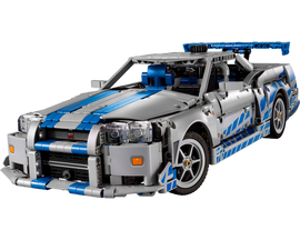 LEGO® 2 Fast 2 Furious Nissan Skyline GT-R (R34) Car 42210 - 0