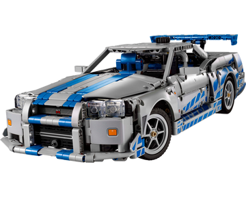 LEGO® 2 Fast 2 Furious Nissan Skyline GT-R (R34) Car 42210 - 0