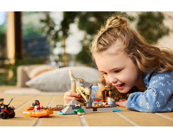 LEGO® T. rex River Escape 76975