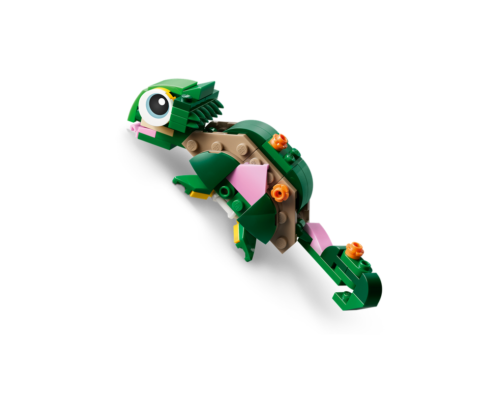 LEGO® Turtle with a Water Lily Flower 31377 | I'm Rick James Bricks