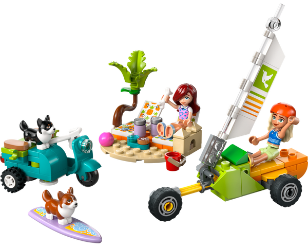 LEGO® Surfing Dogs and Scooter Adventure 42641