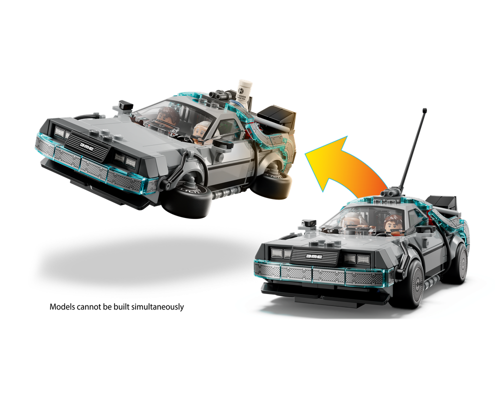 LEGO® Time Machine from Back to the Future 77256