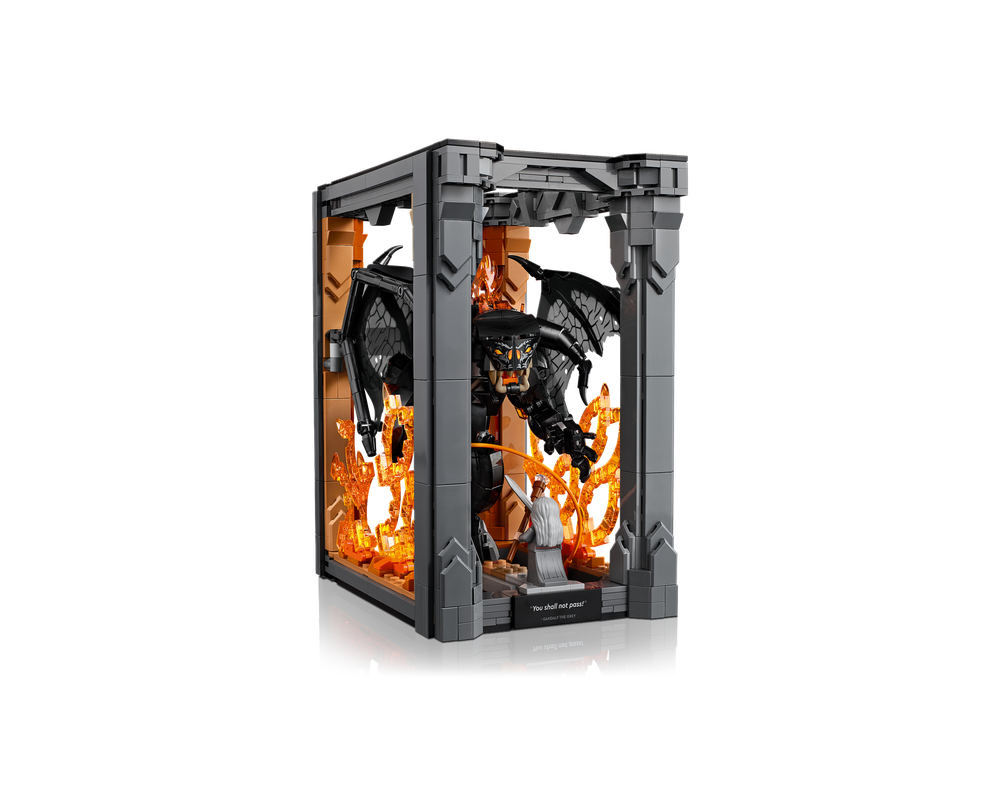 LEGO® The Lord of the Rings: Balrog™ Book Nook 10367