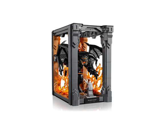 LEGO® The Lord of the Rings: Balrog™ Book Nook 10367