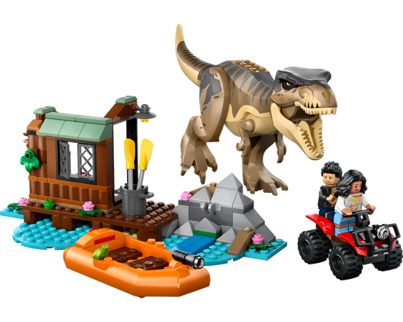 LEGO® T. rex River Escape 76975