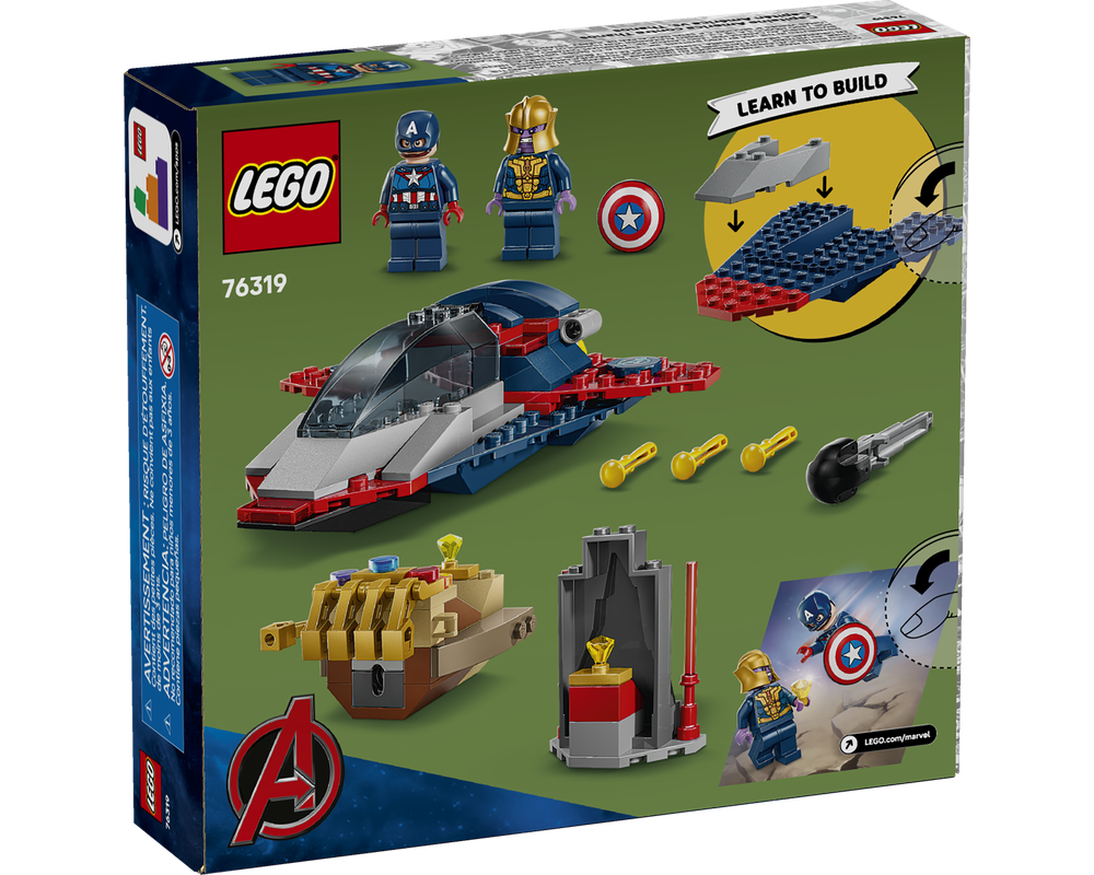 LEGO® Captain America vs. Thanos 76319