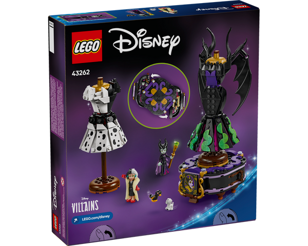 LEGO® Maleficent's and Cruella De Vil's Dresses 43262