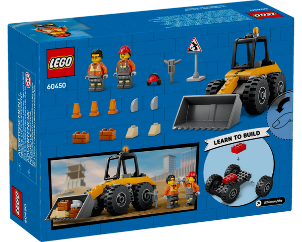 LEGO® Yellow Construction Wheel Loader 60450