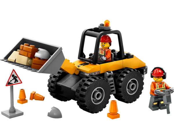 LEGO® Yellow Construction Wheel Loader 60450