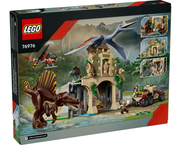LEGO® Spinosaurus & Quetzalcoatlus Air Mission 76976