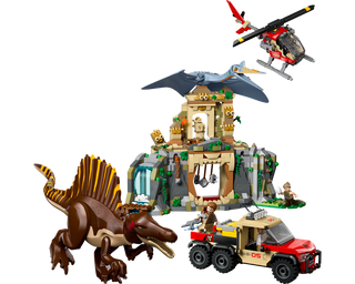 LEGO® Spinosaurus & Quetzalcoatlus Air Mission 76976