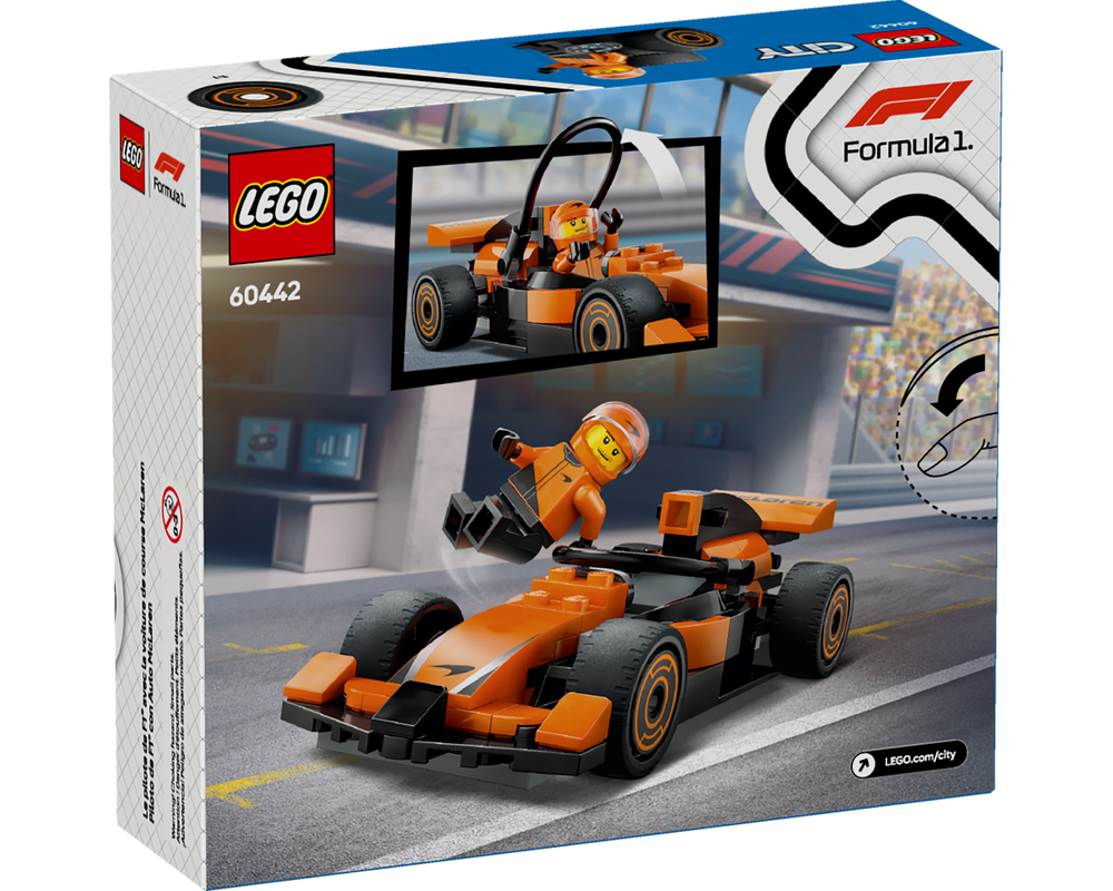 LEGO® F1® Driver with McLaren Race Car 60442