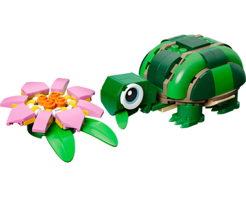 LEGO® Turtle with a Water Lily Flower 31377 - 0