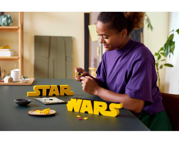 LEGO® Brick-Built Star Wars™ Logo 75407