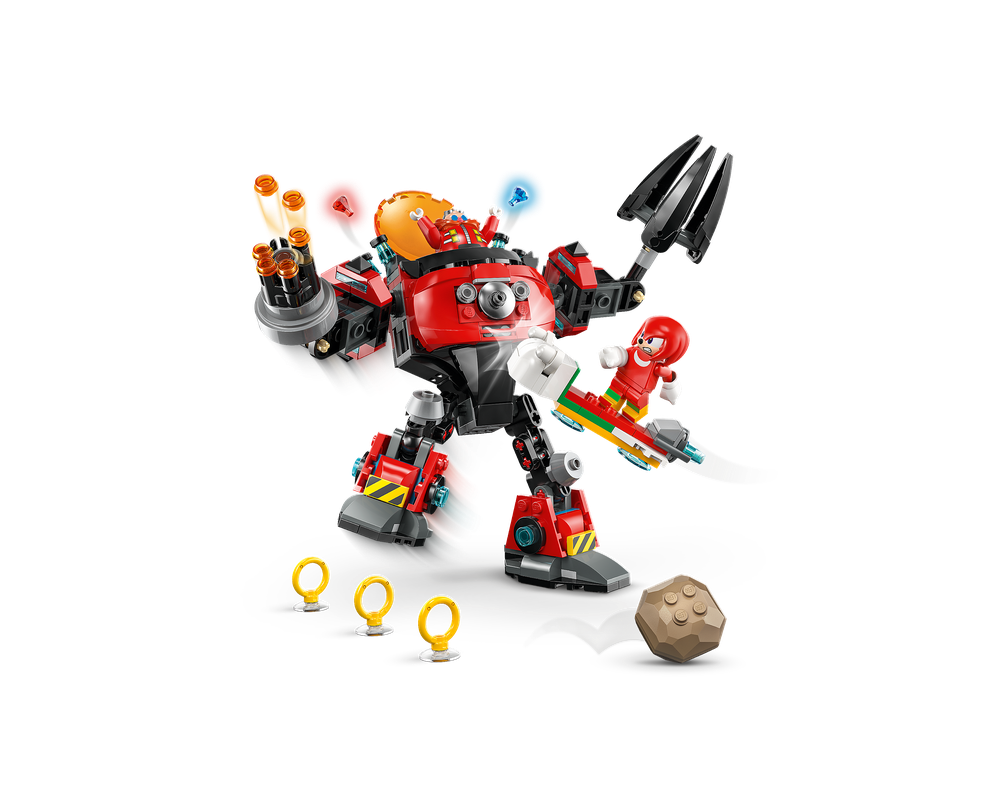LEGO® Knuckles vs. Dr. Eggman Egg Crusher Mech 77005