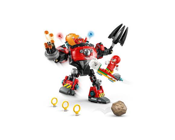LEGO® Knuckles vs. Dr. Eggman Egg Crusher Mech 77005