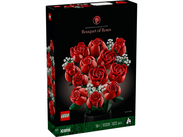 LEGO Icons 2024 Bouquet Of Roses 10328 Complete Unboxing & Review 