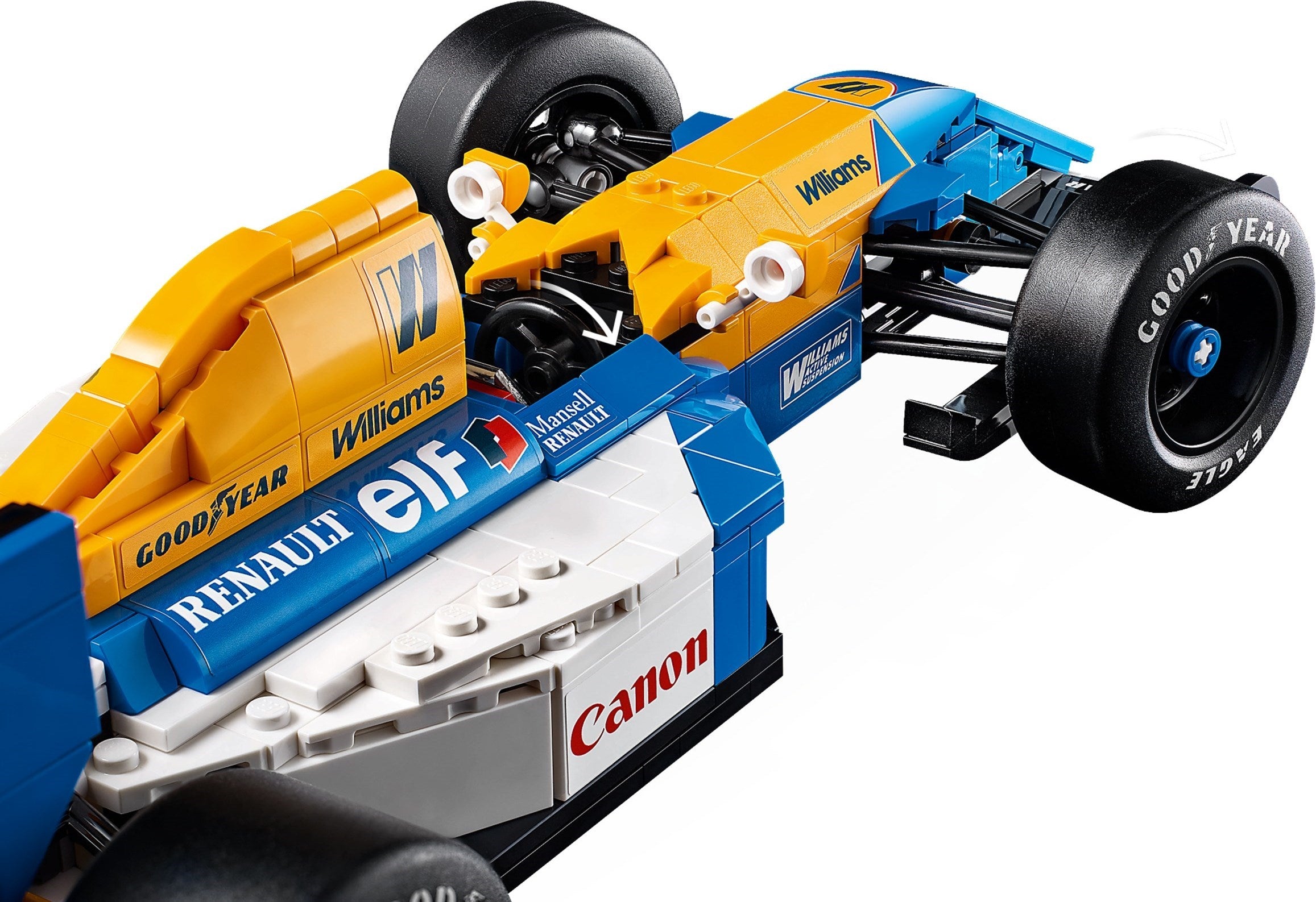 LEGO® Williams Racing FW14B & Nigel Mansell 10353 | I'm Rick James Bricks