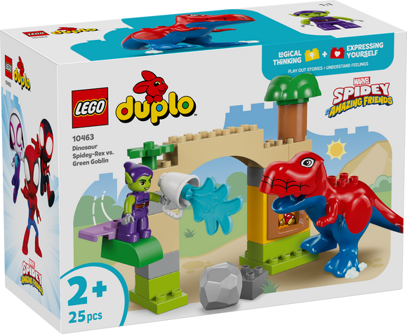 LEGO® DUPLO®  Dinosaur Spidey-Rex vs. Green Goblin 10463