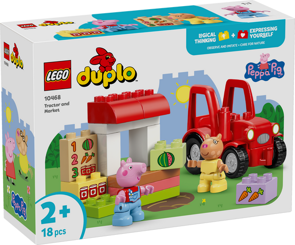 LEGO® DUPLO® Tractor and Market 10468