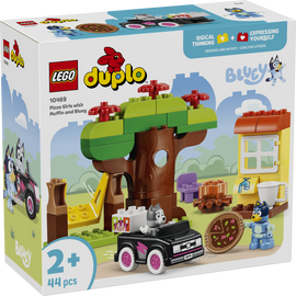 LEGO® DUPLO® Pizza Girls with Muffin and Bluey 10469