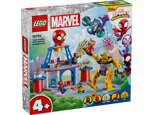 LEGO® Team Spidey Web Spinner Headquarters 10794